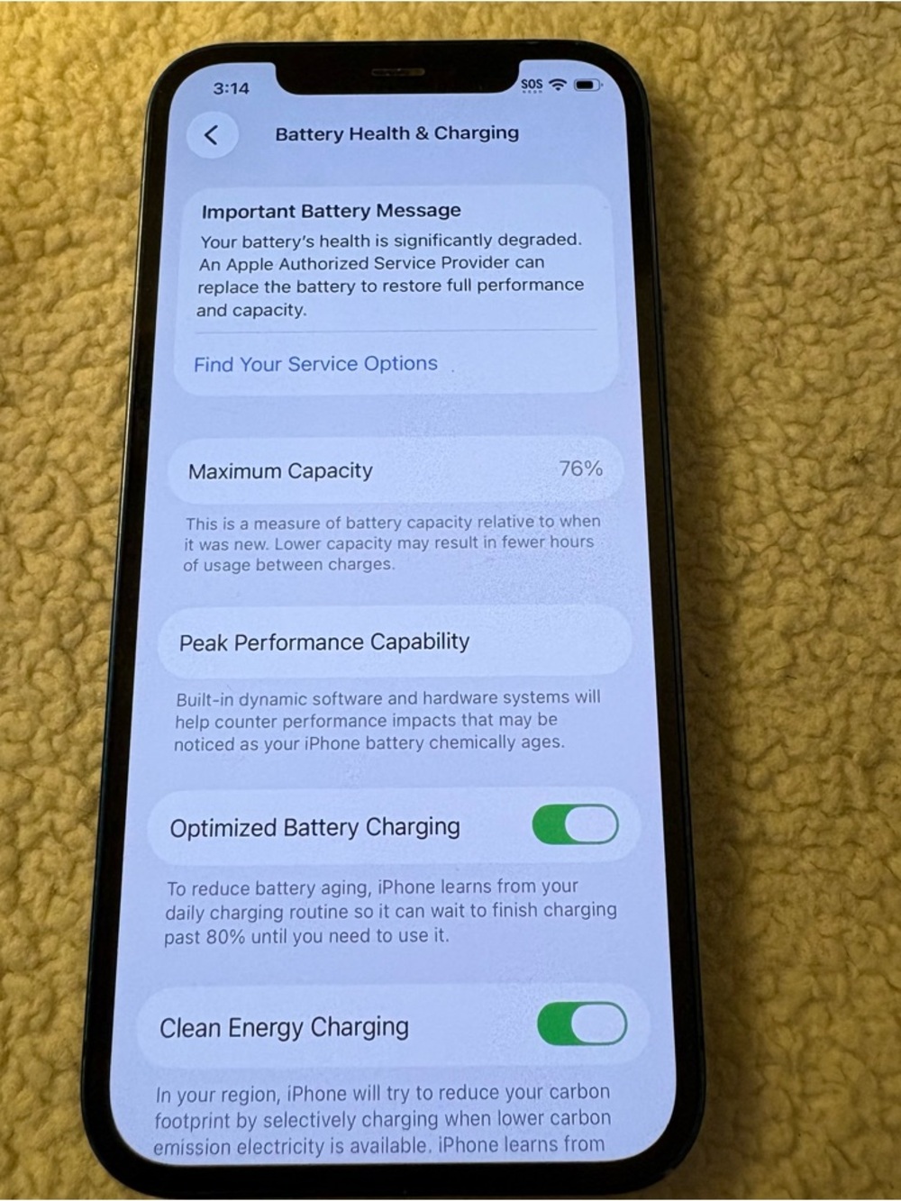 Apple iPhone 12 64 GB Blue - Picture 13 of 14